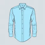 light blue dress shirt image